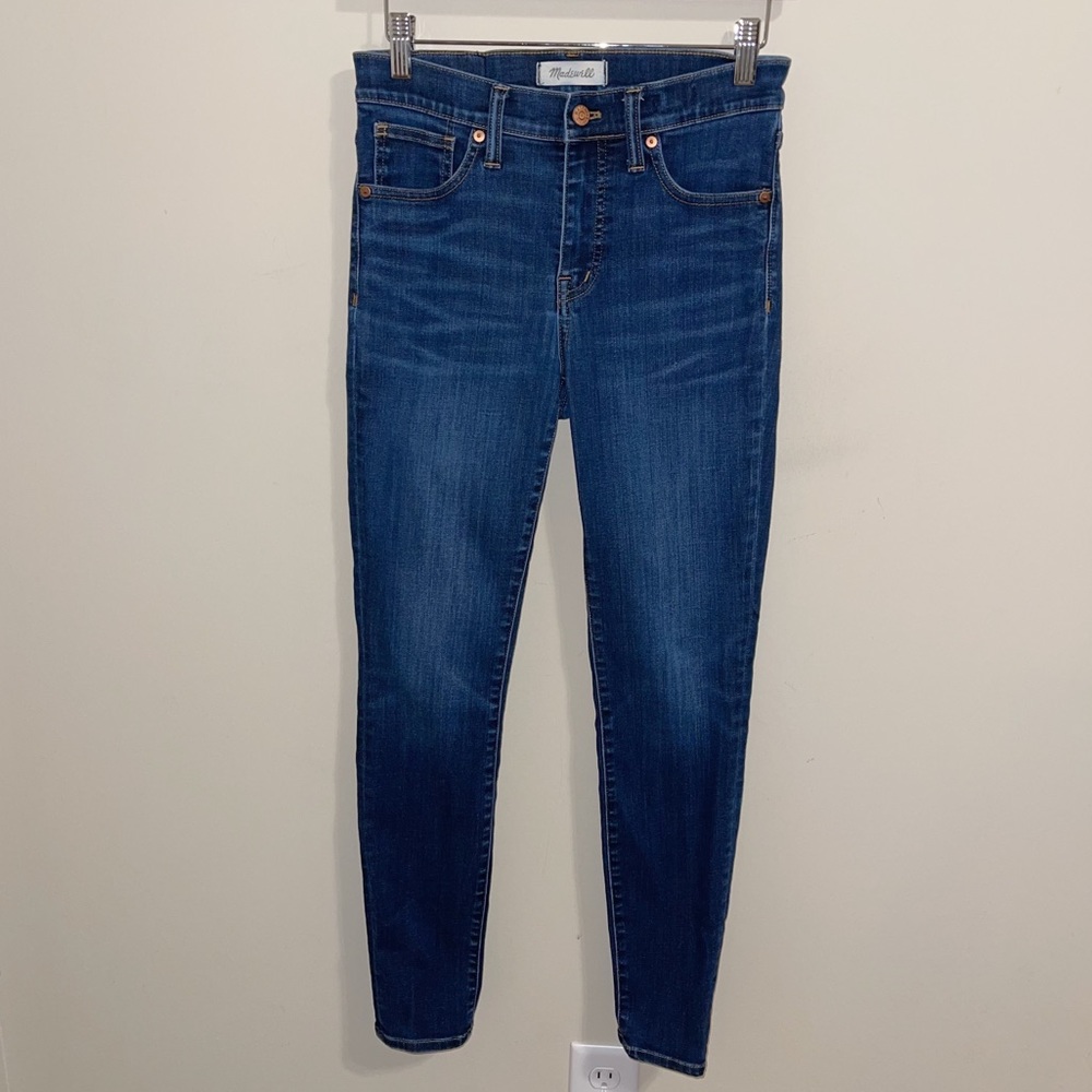 Madewell 9” High Rise Skinny Jean Larkspur Size 26